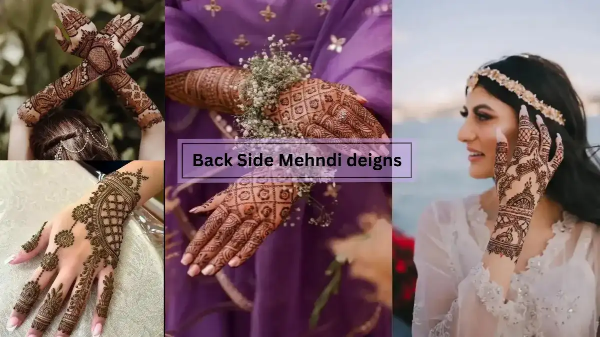 Back Side Mehndi Design