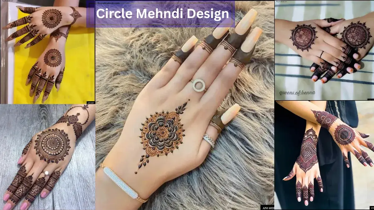 Circle Mehndi Design