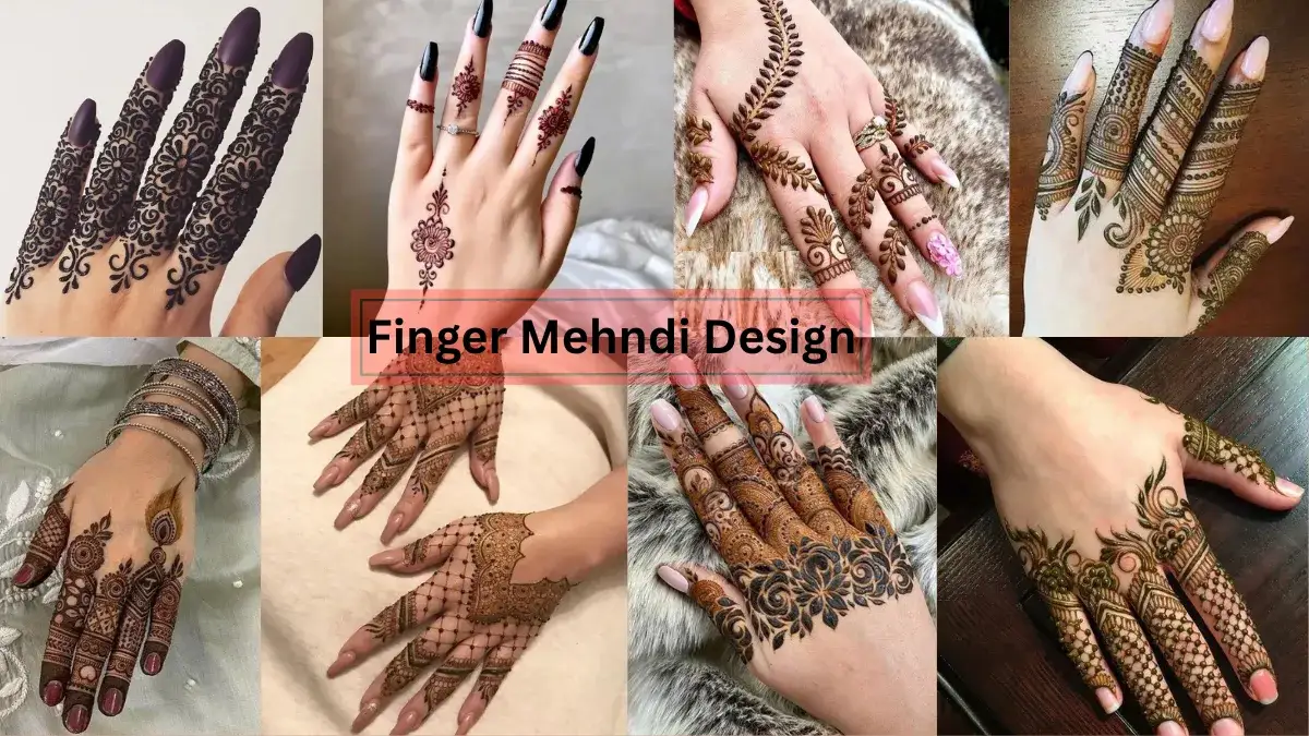 Finger Mehndi Designs