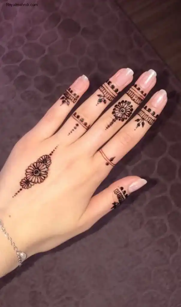 Finger Mehndi Design