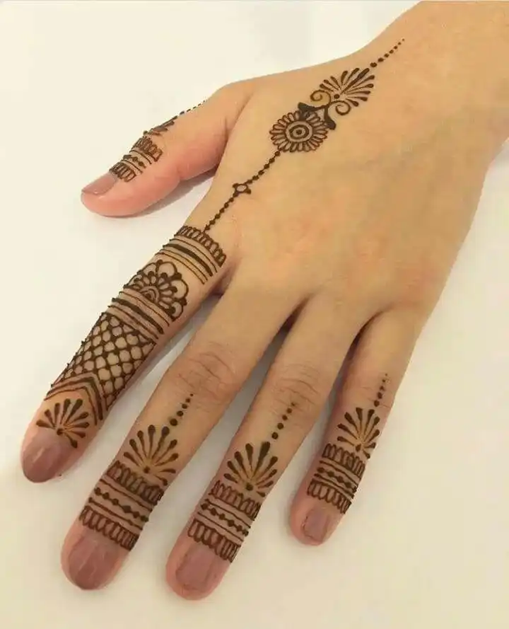Finger Mehndi Design