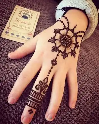 Finger Mehndi Design