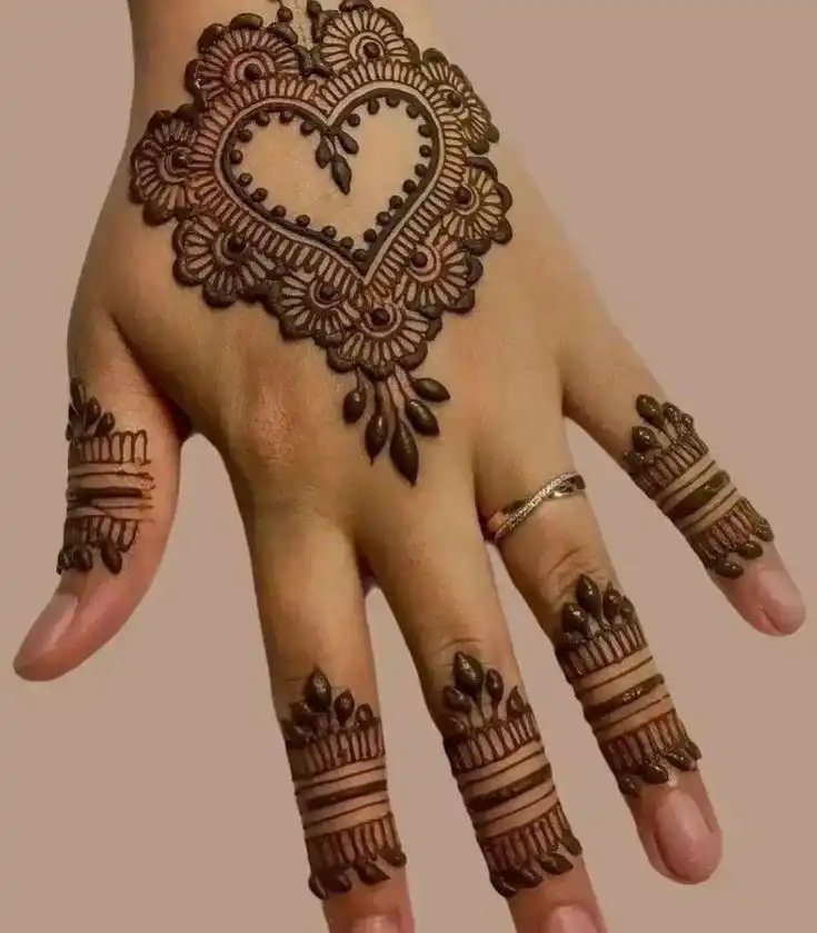 Finger Mehndi Design