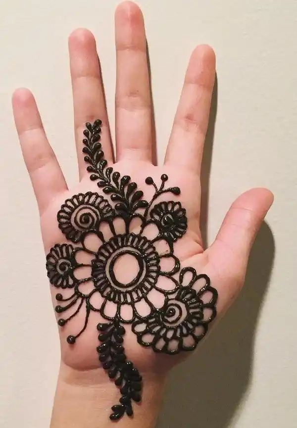 Finger Mehndi Design