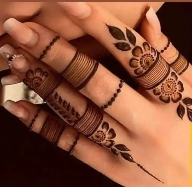 Finger Mehndi Design