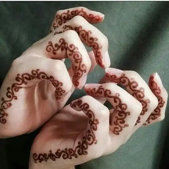 Finger Mehndi Design