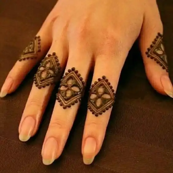 Finger Mehndi Design