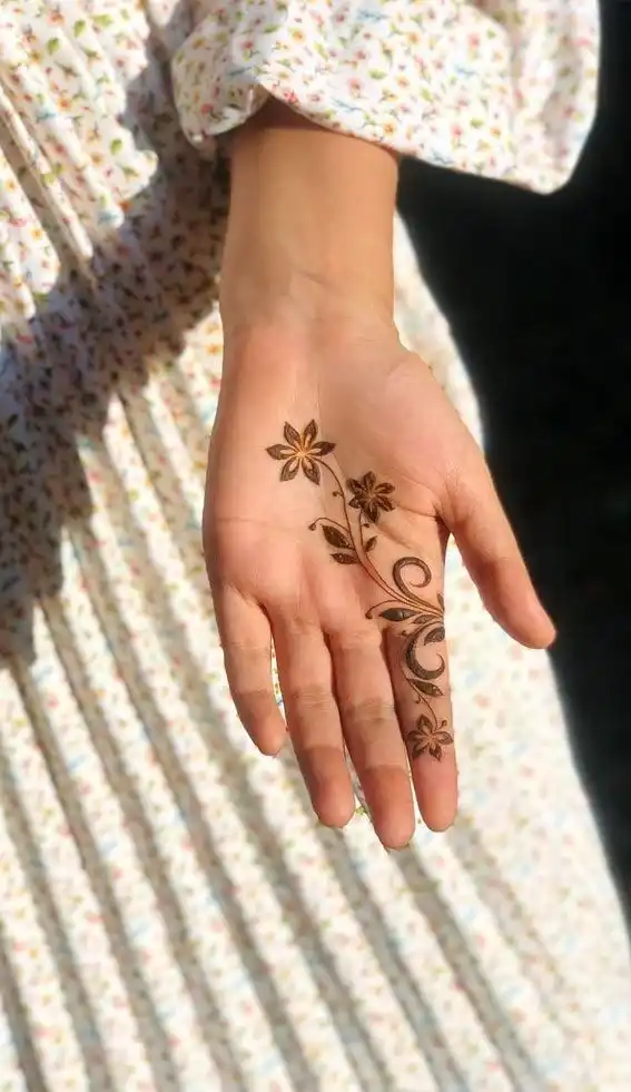 Finger Mehndi Design
