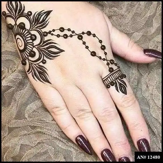 Finger Mehndi Design