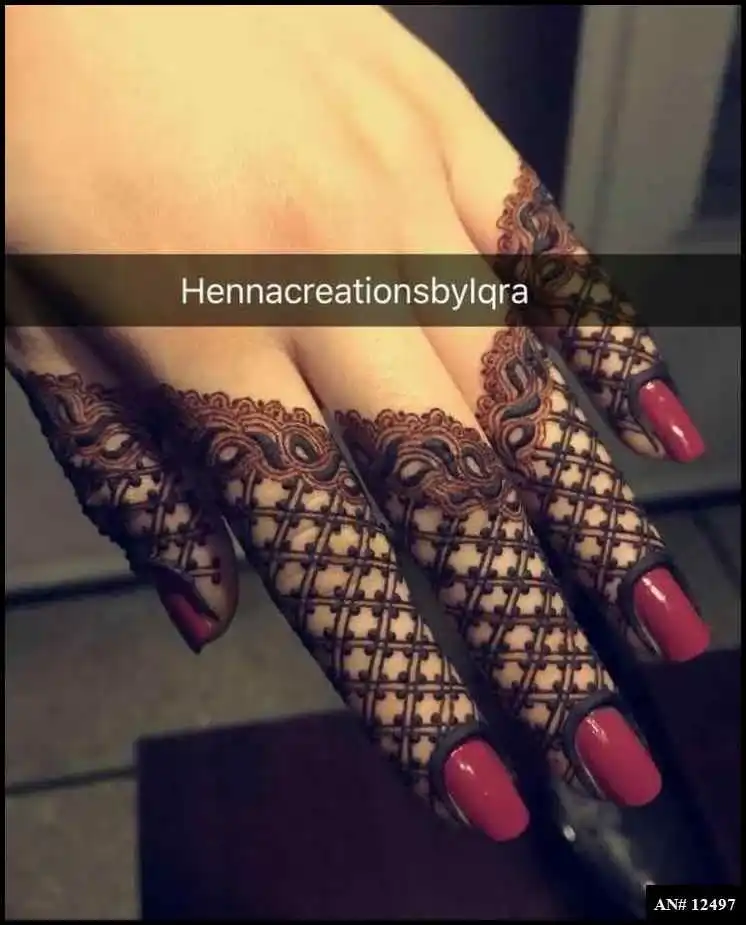 Finger Mehndi Design