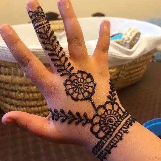 Finger Mehndi Design