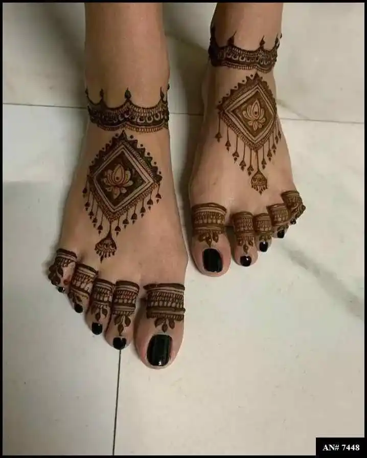 Foot Mehndi Design