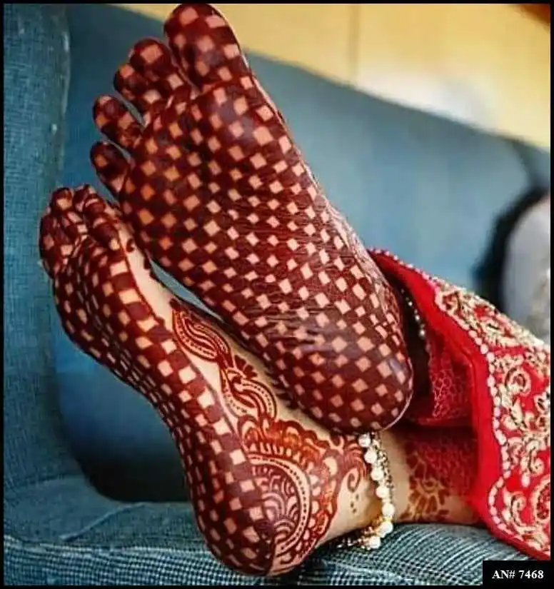 Foot Mehndi Design