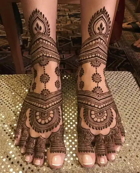 Foot Mehndi Design