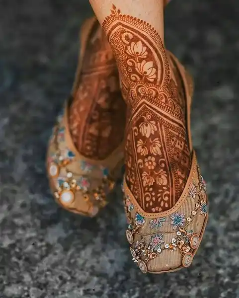 Foot Mehndi Design