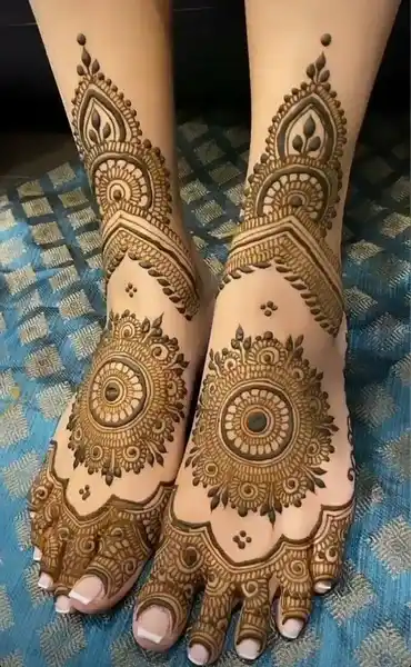 Foot Mehndi Design