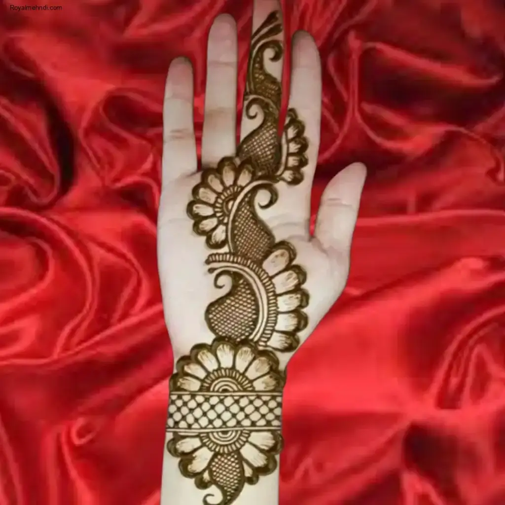 Front Hand Mehndi