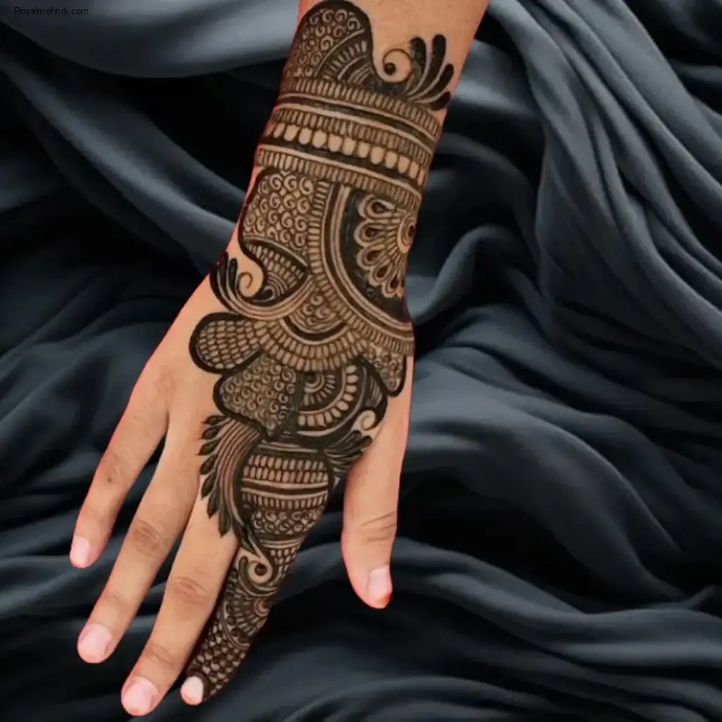 Front Hand Mehndi