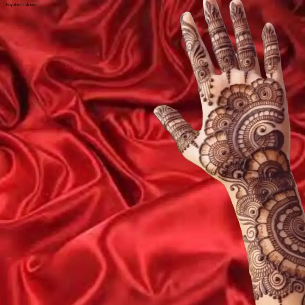 Front Hand Mehndi