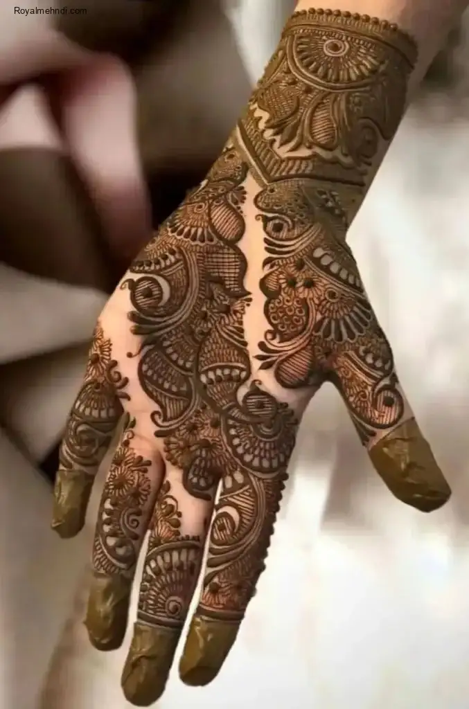 Front Hand Mehndi