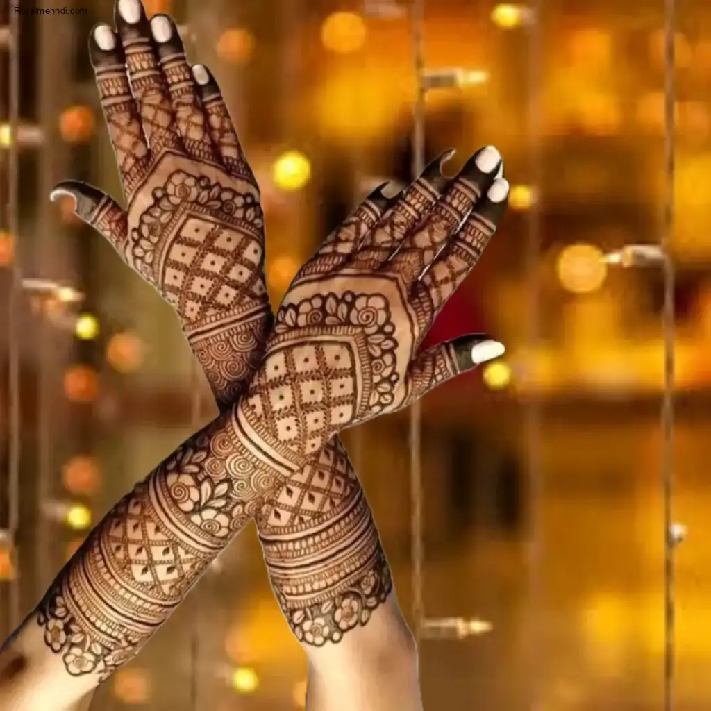 Front Hand Mehndi