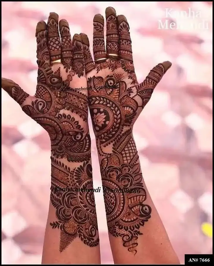 Front Hand Mehndi