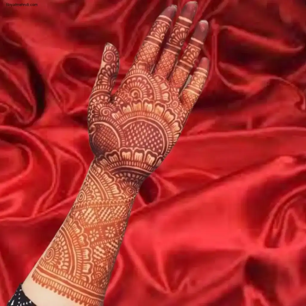Front Hand Mehndi