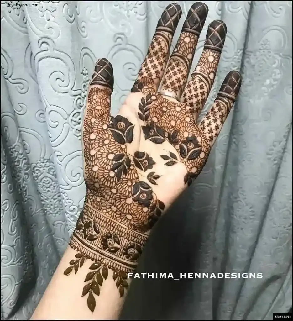 Front Hand Mehndi