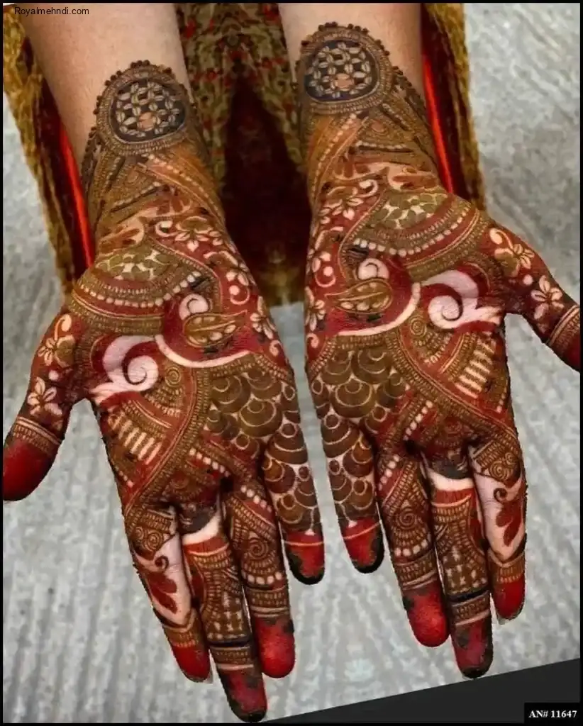 Front Hand Mehndi