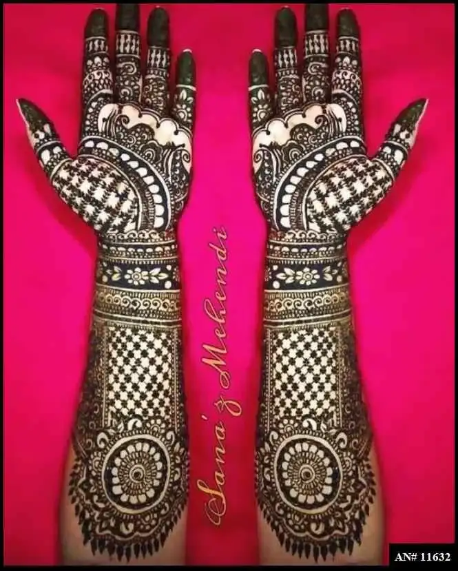 Front Hand Mehndi