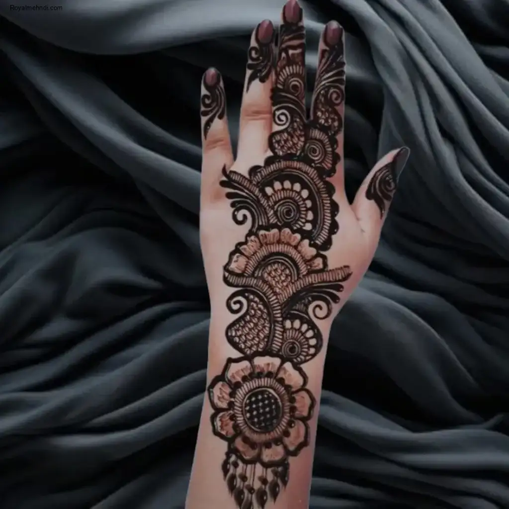 Front Hand Mehndi