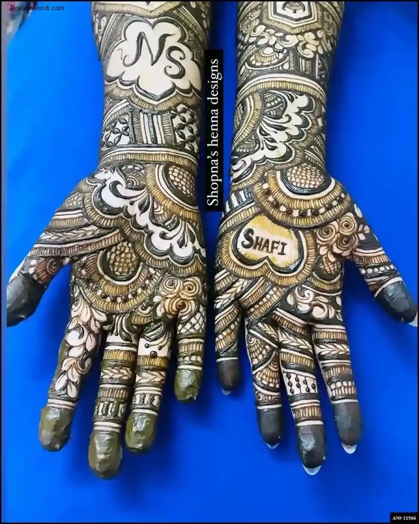 Front Hand Mehndi