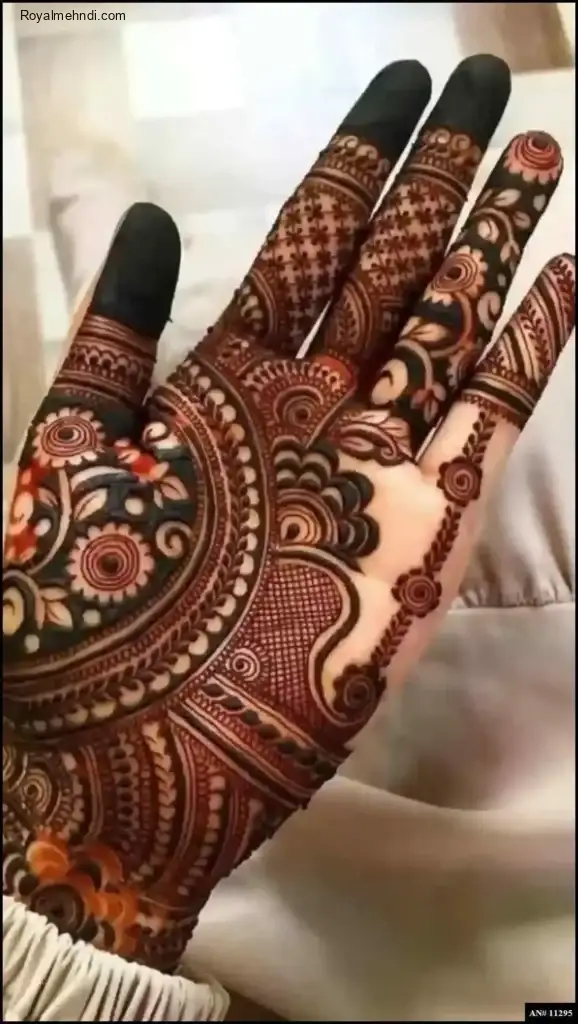 Front Hand Mehndi