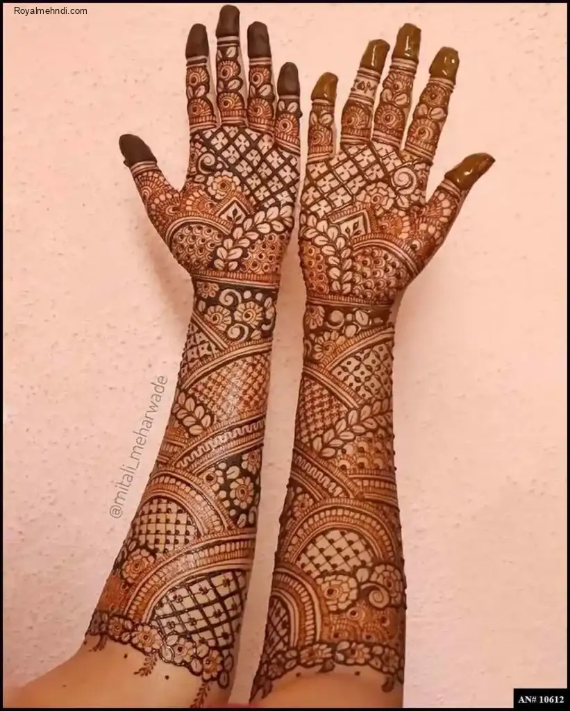 Front Hand Mehndi