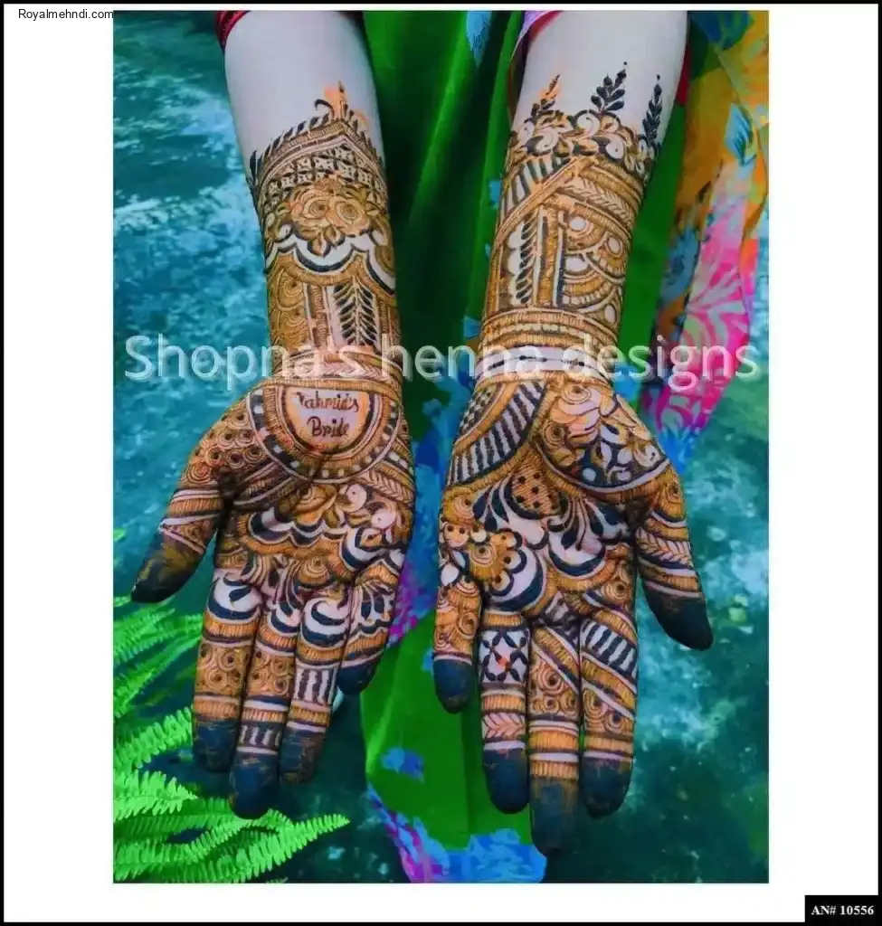Front Hand Mehndi