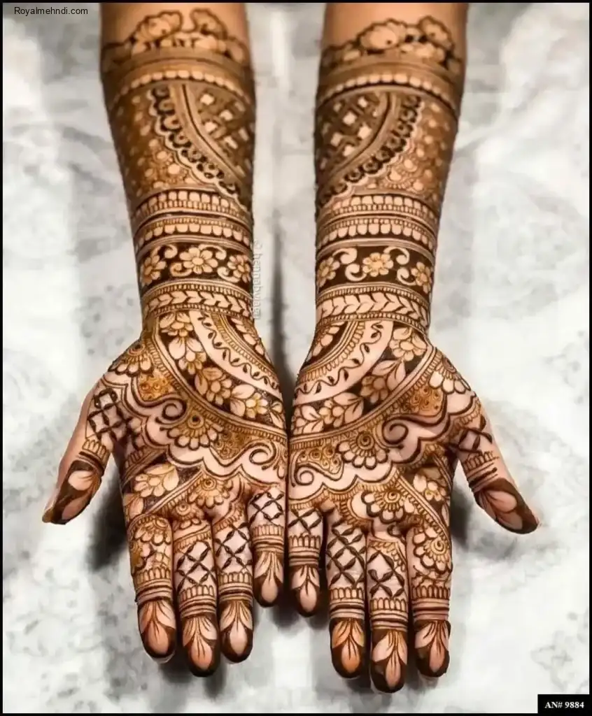 Front Hand Mehndi