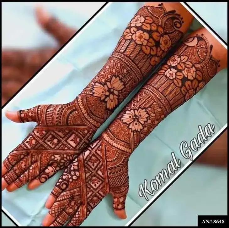 Front Hand Mehndi