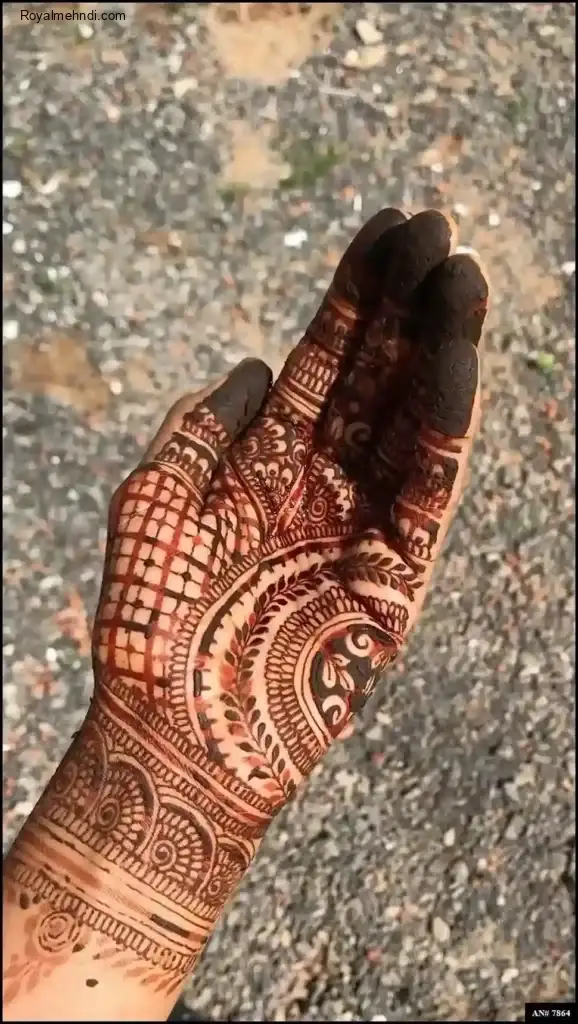 Front Hand Mehndi