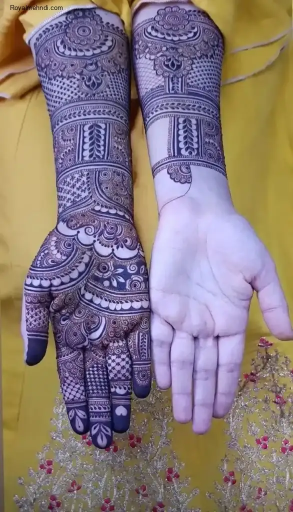 Front Hand Mehndi