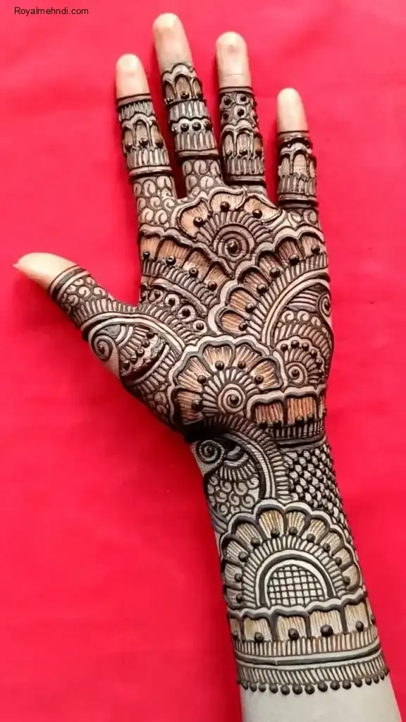 Front Hand Mehndi