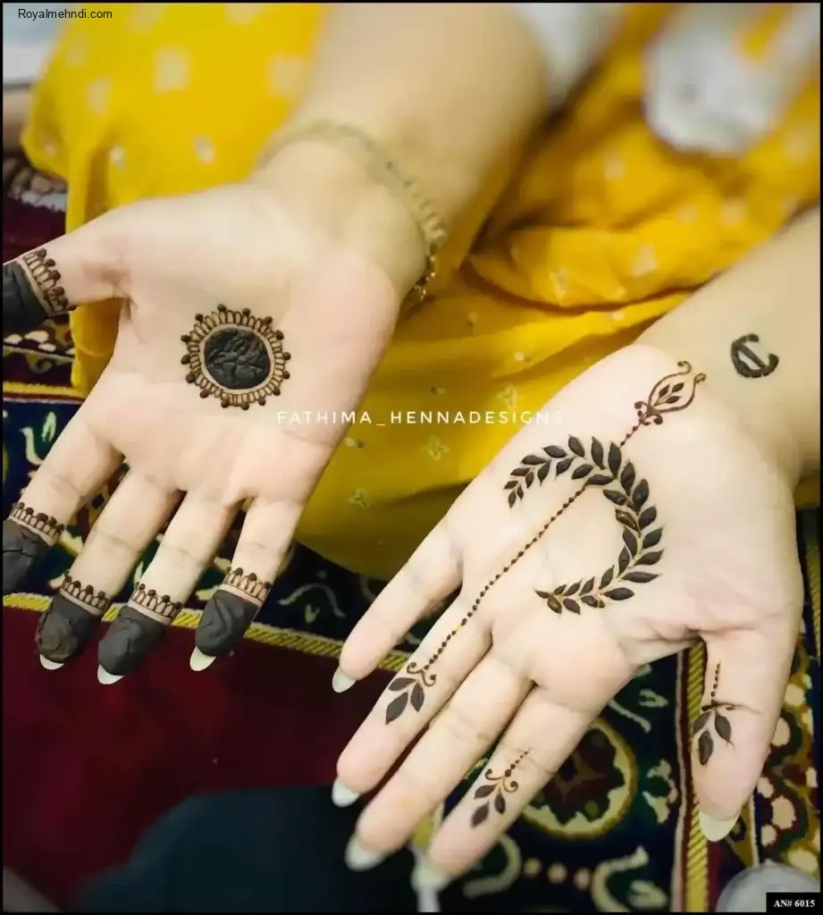 Front Hand Mehndi
