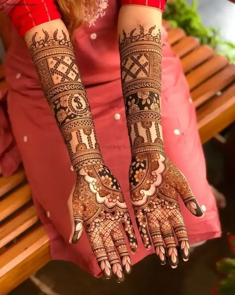 Front Hand Mehndi
