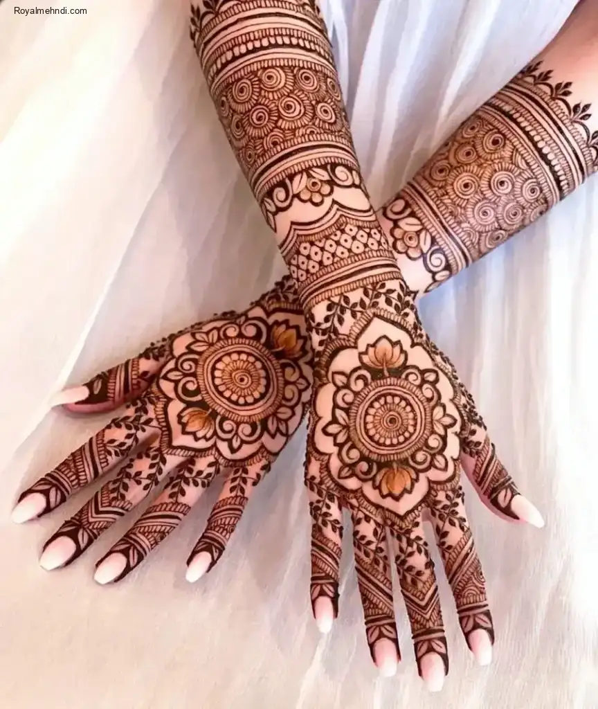 Front Hand Mehndi