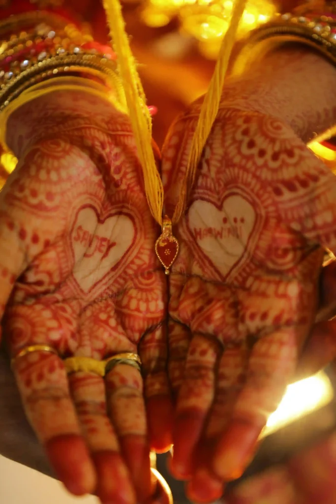 Front Hand Mehndi