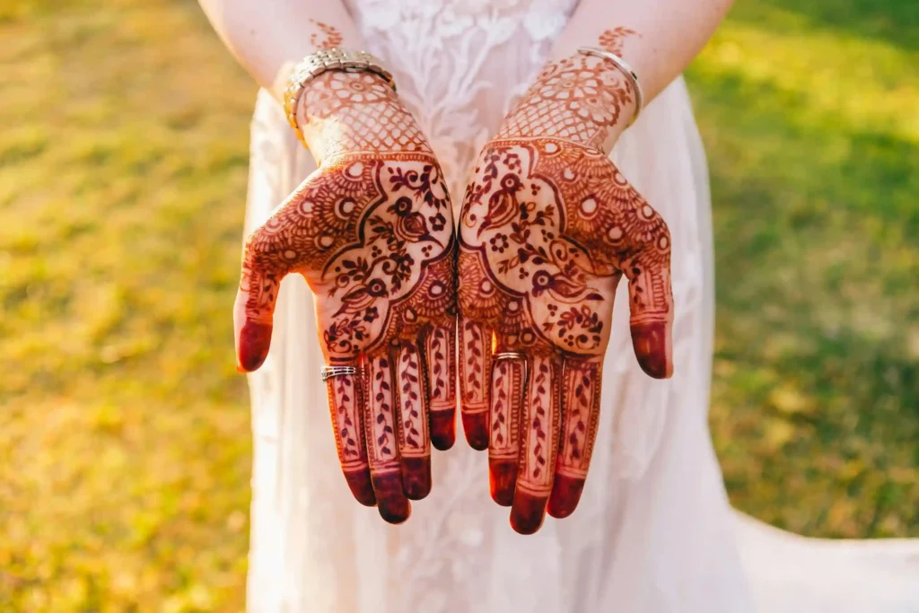 Front Hand Mehndi