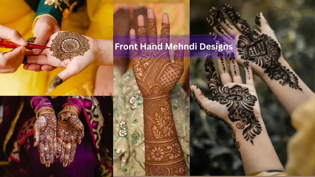 Front Hand Mehndi