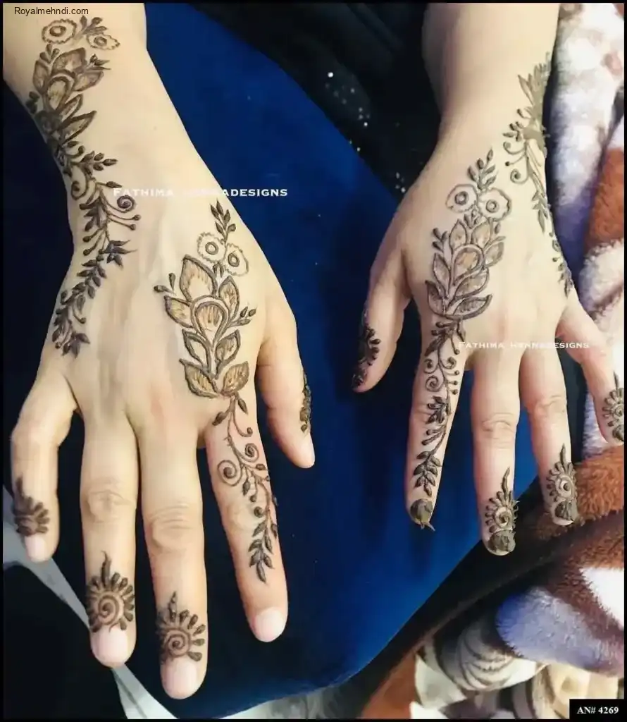 Girls Mehndi Design