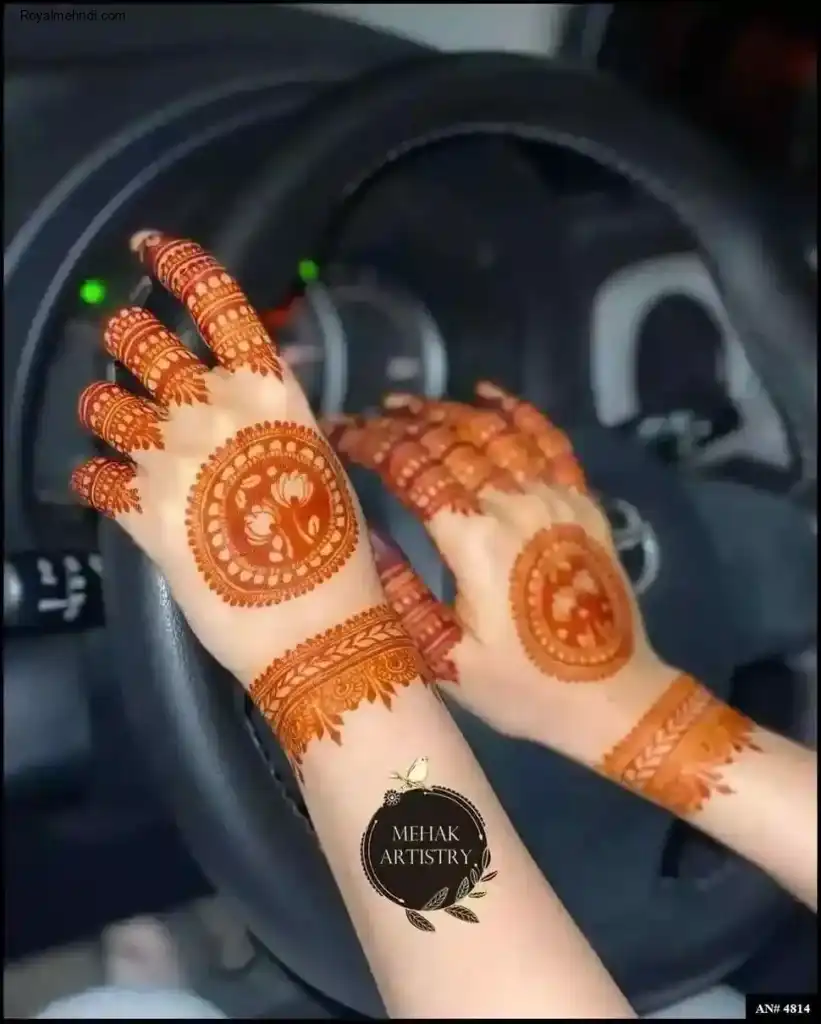Girls Mehndi Design