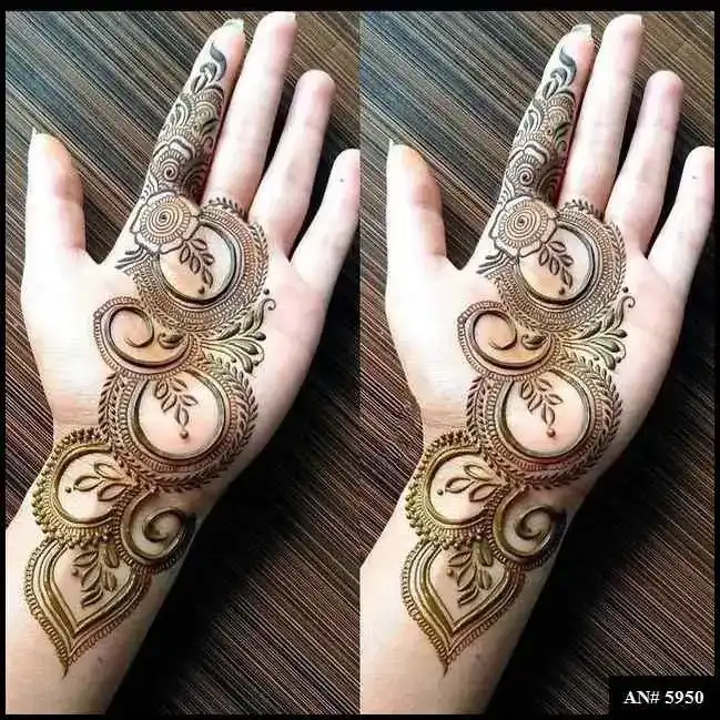 Girls Mehndi Design