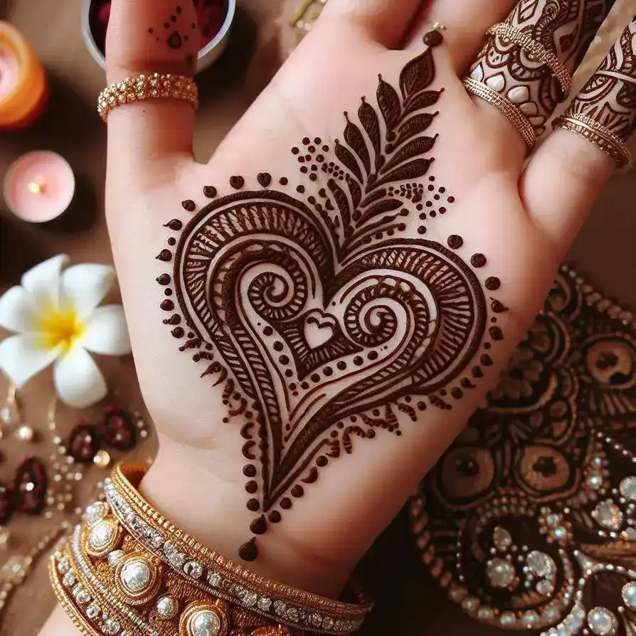 Girls Mehndi Design